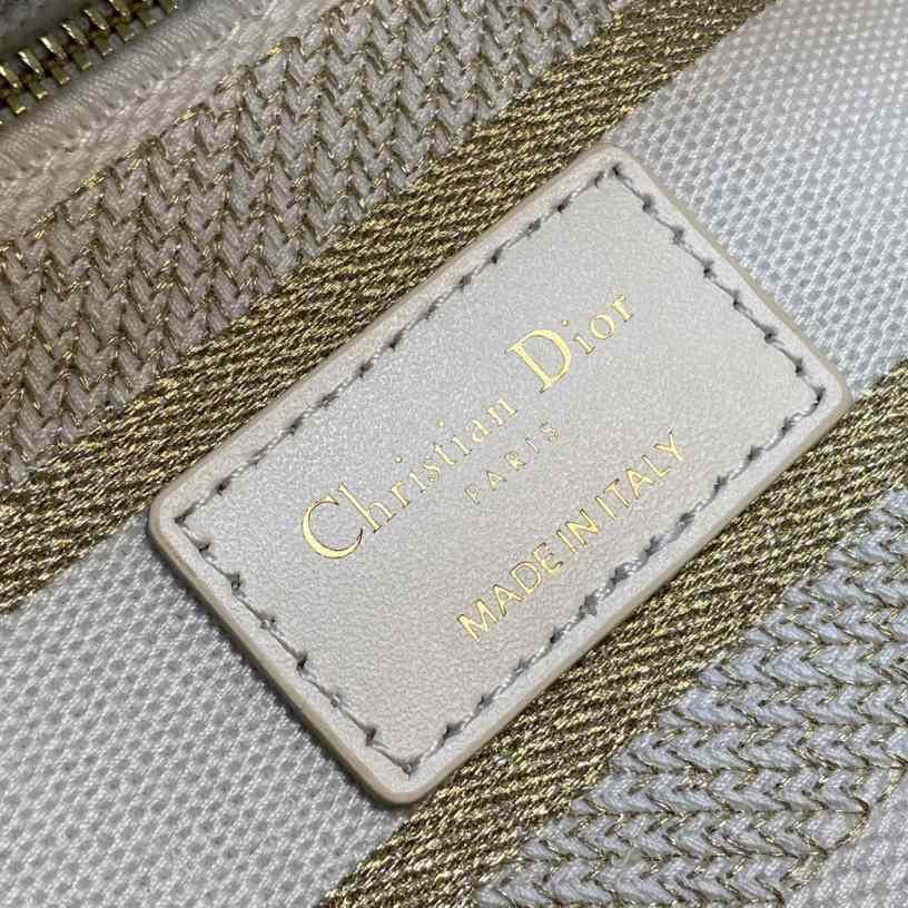 Dior Medium Embroidered Lady D-lite Bag - 
