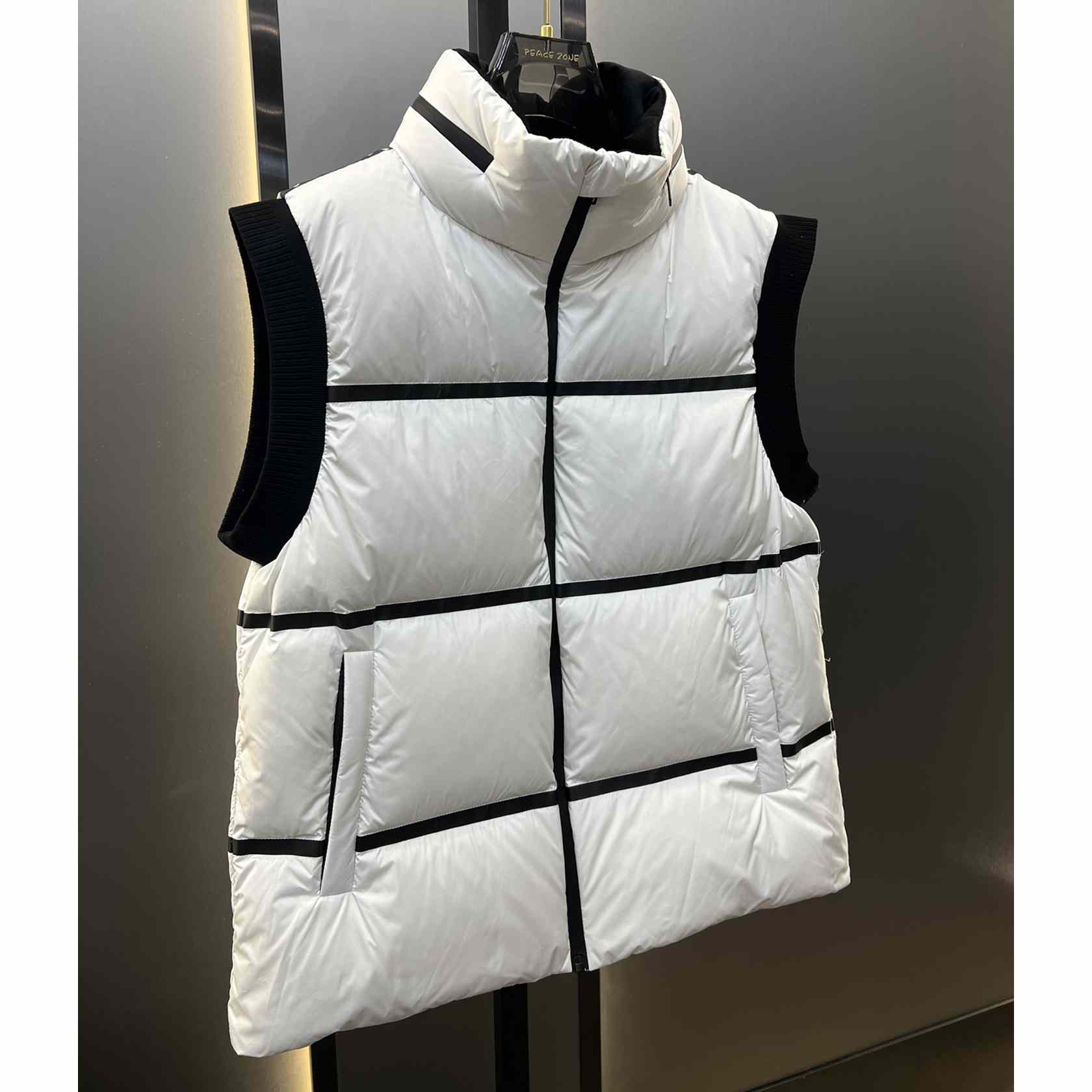 Prada Light Technical Fabric Down Vest - 