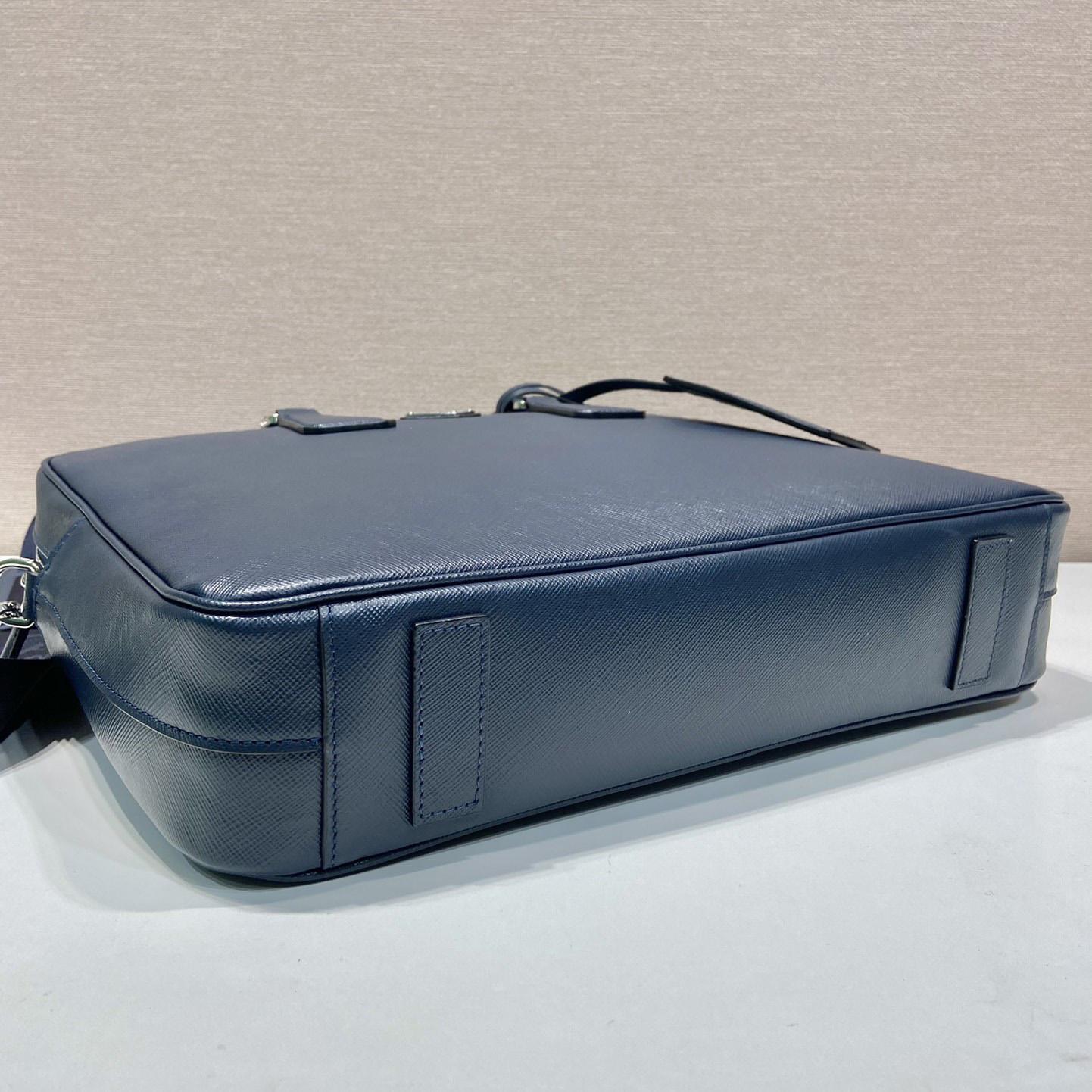 Prada Saffiano Leather Work Bag - 