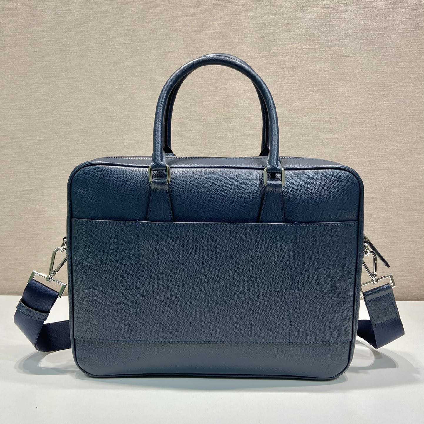 Prada Saffiano Leather Work Bag - 