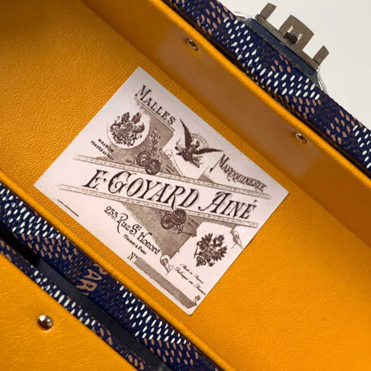 Goyard Bag Trunk Monogram Leather (21-15-6.5cm) - 
