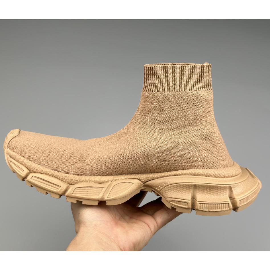 Balenciaga 3XL Sock Recycled Knit Sneaker In Beige  - 