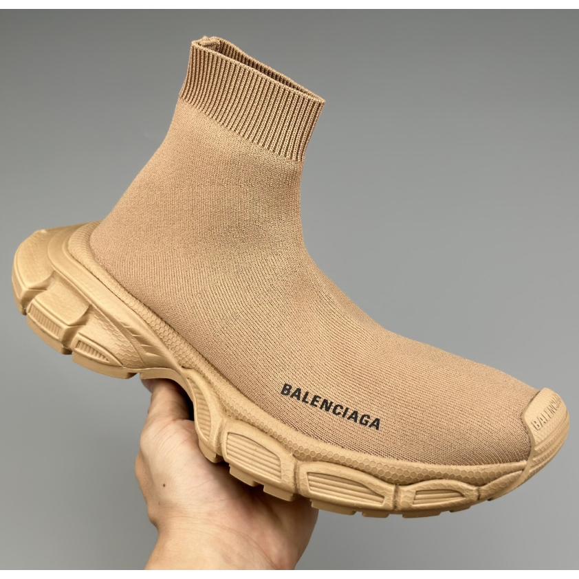 Balenciaga 3XL Sock Recycled Knit Sneaker In Beige  - 