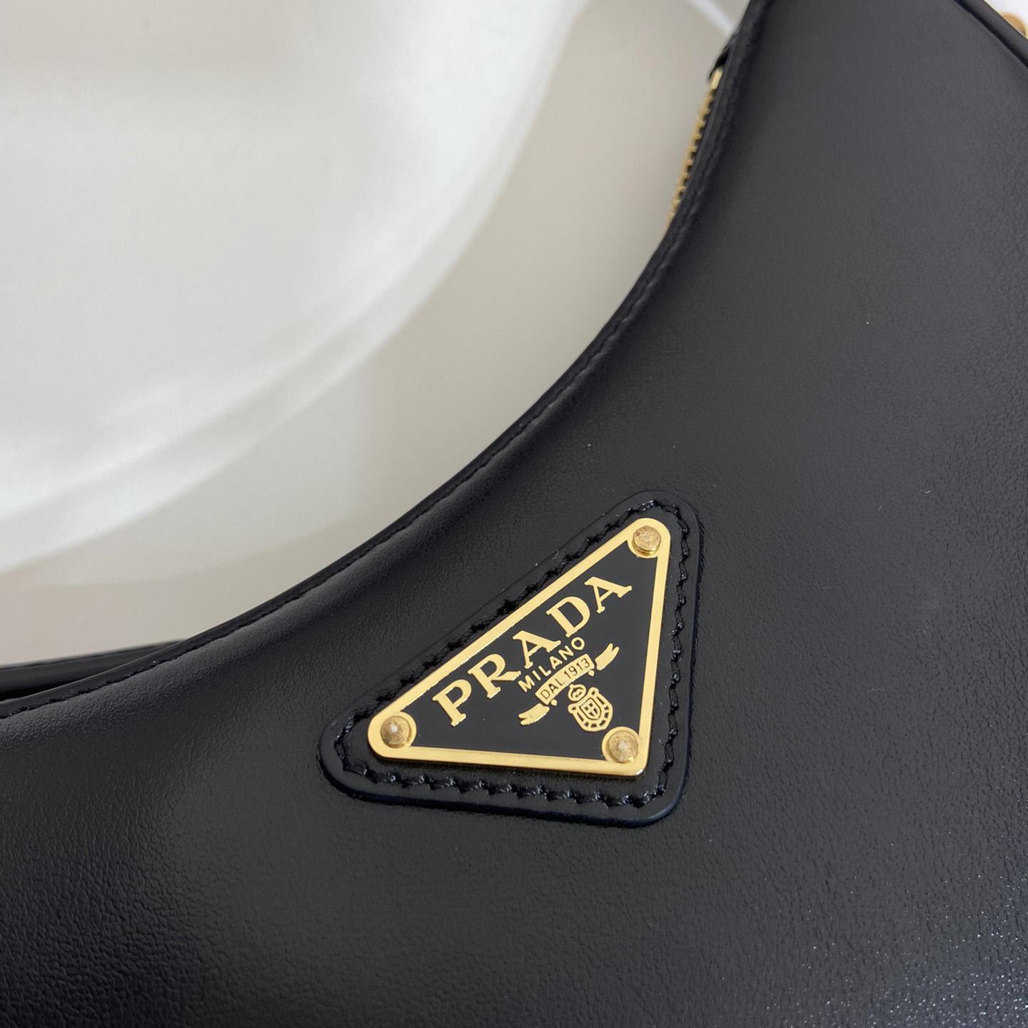 Prada Arqué Leather Mini Shoulder Bag - 