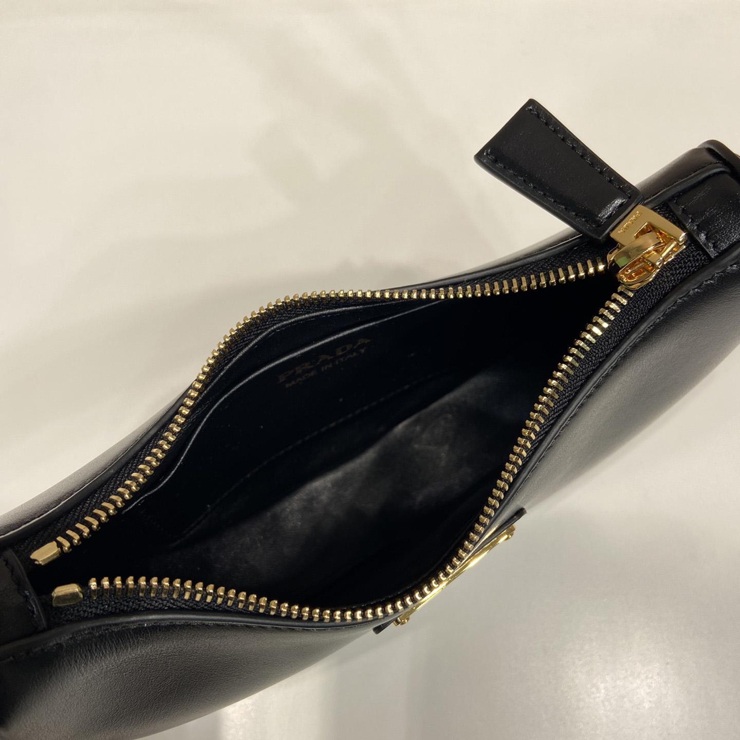Prada Arqué Leather Mini Shoulder Bag - 