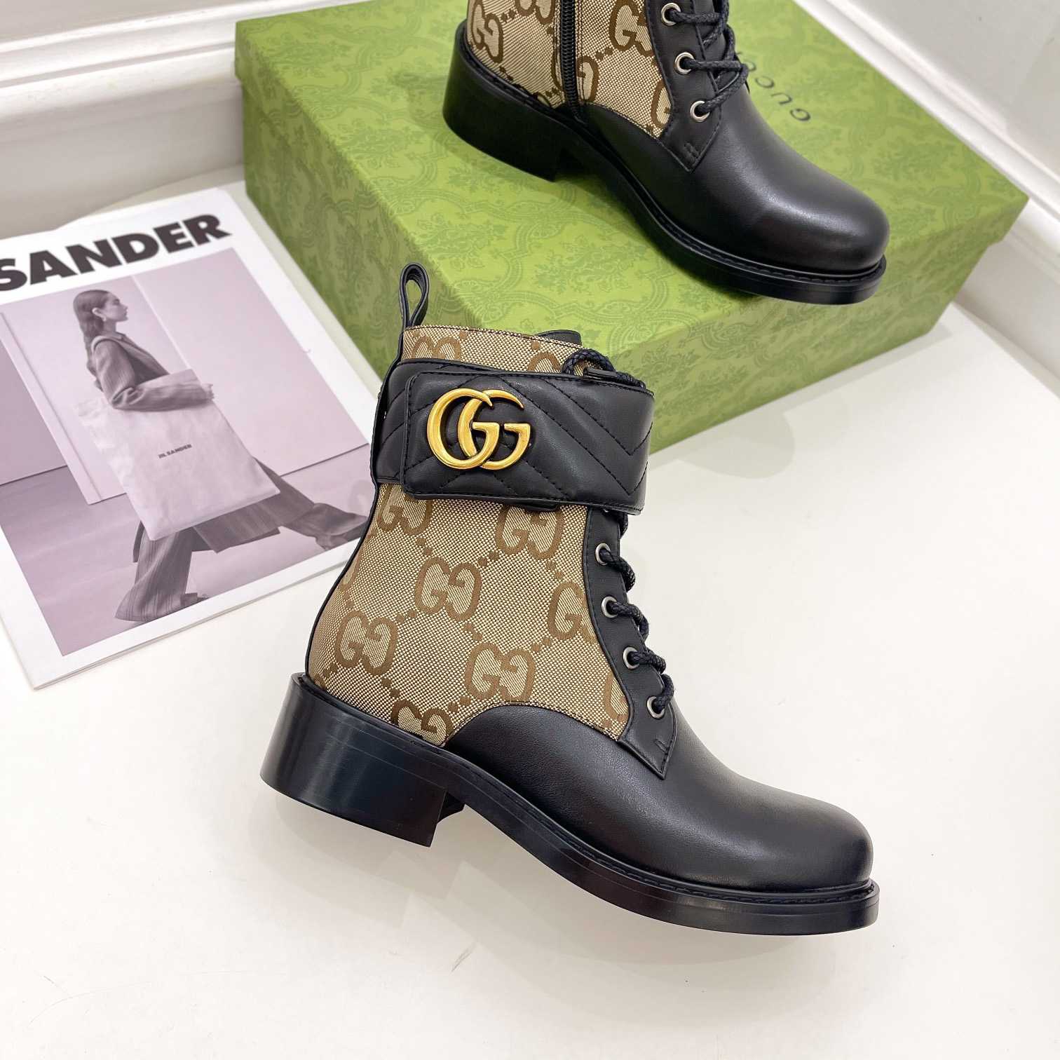 Gucci Women's Ankle Boot With Double G - 