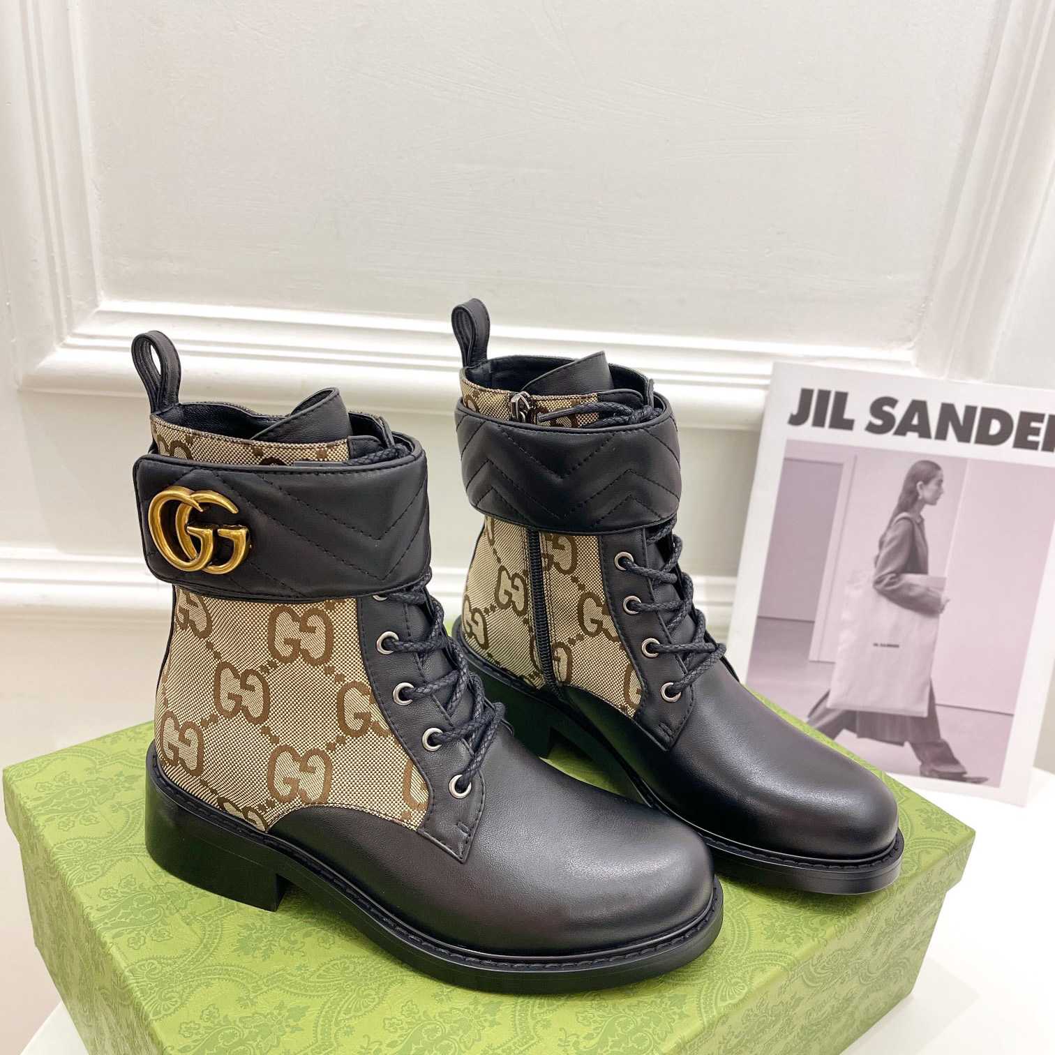 Gucci Women's Ankle Boot With Double G - 