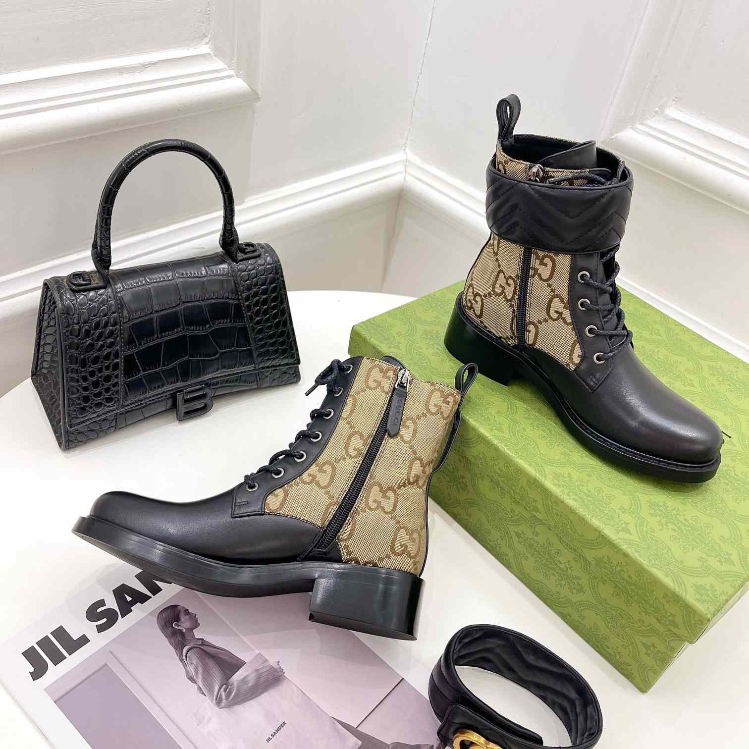 Gucci Women's Ankle Boot With Double G - 
