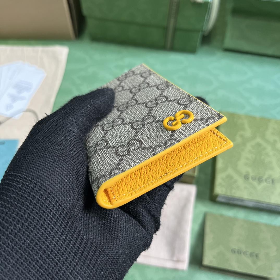 Gucci Long Card Case With GG Detail - 