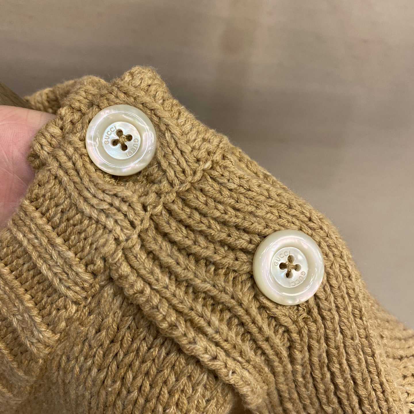 Gucci Wool Mohair Sweater With Web Intarsia - 