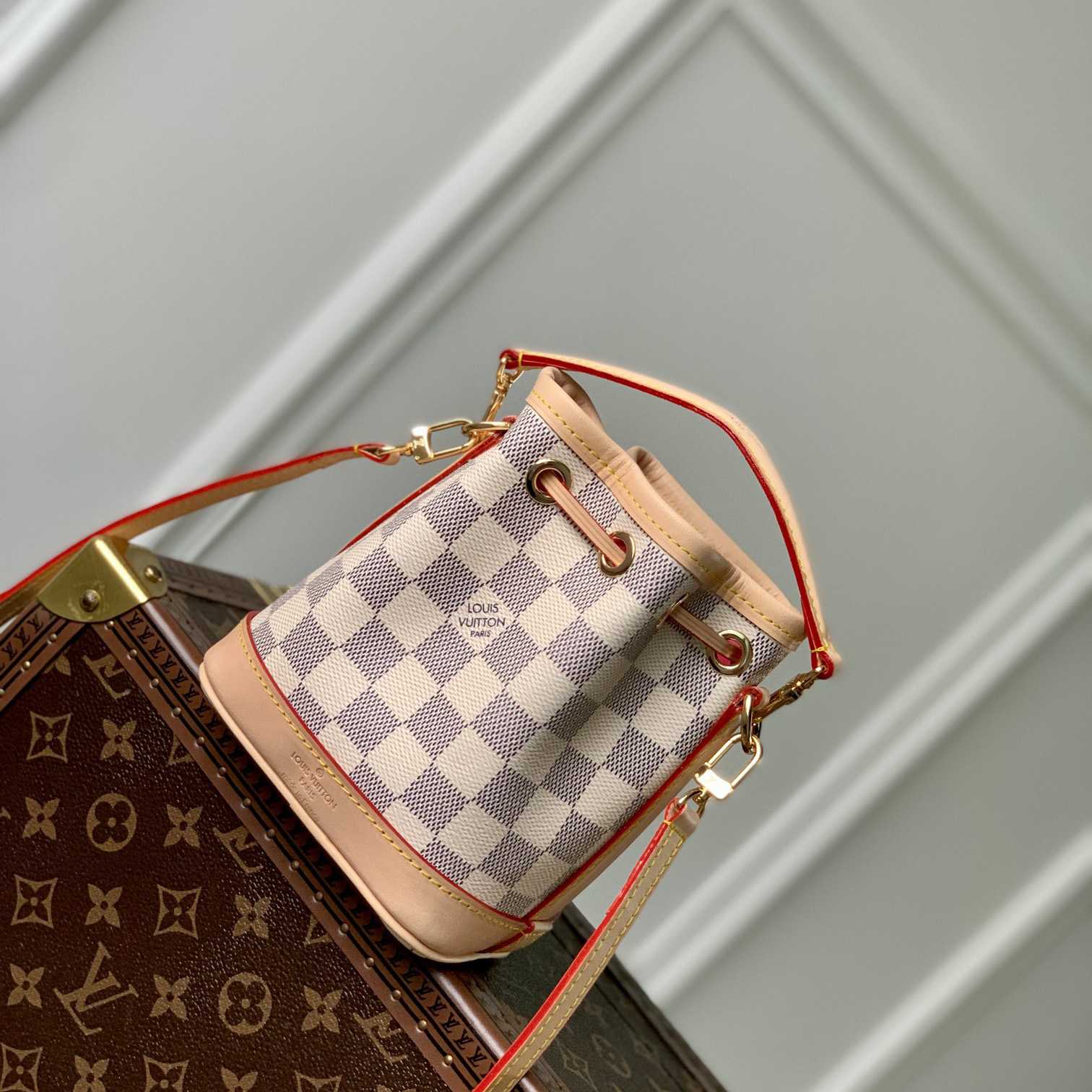 Louis Vuitton Sac Nano Noé   (13-16-10cm)  N40511 - 