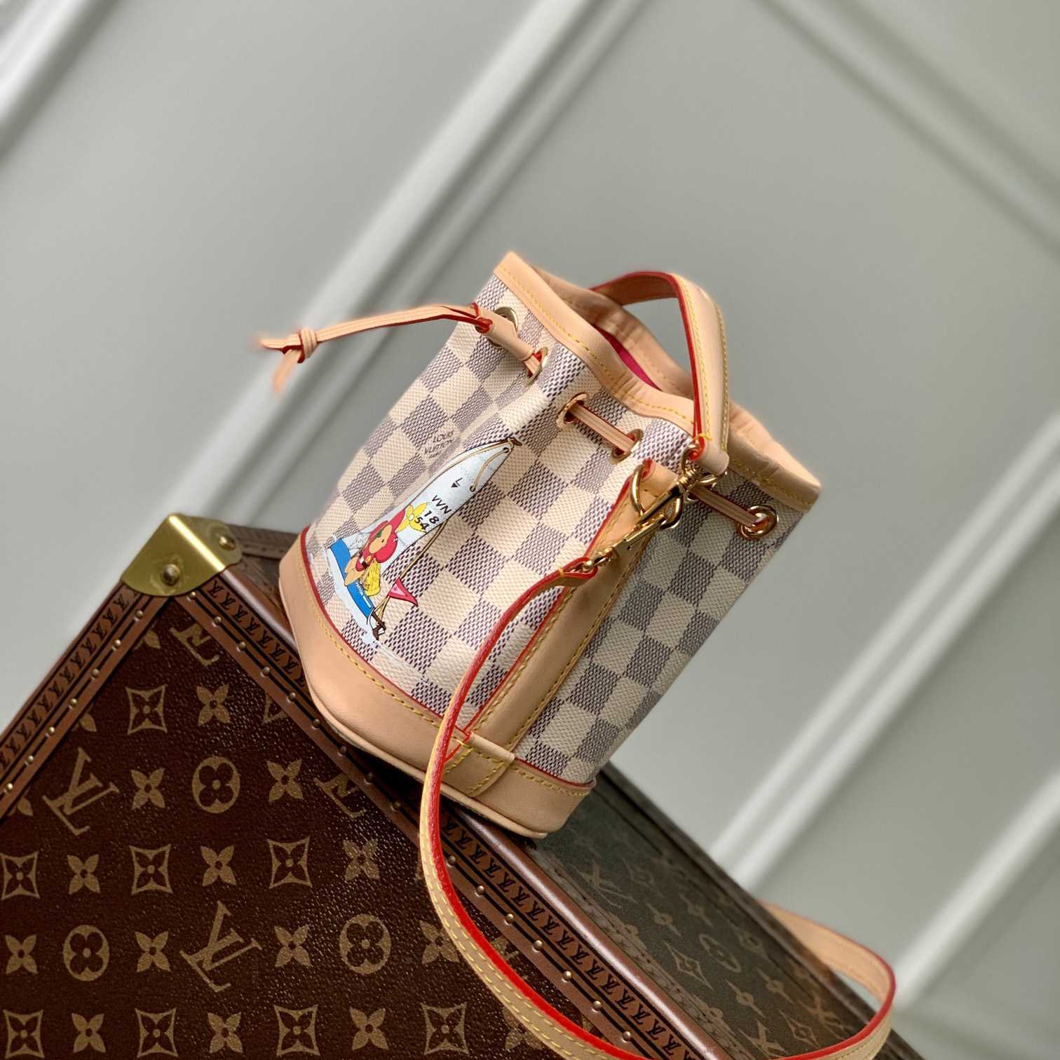 Louis Vuitton Sac Nano Noé   (13-16-10cm)  N40511 - 