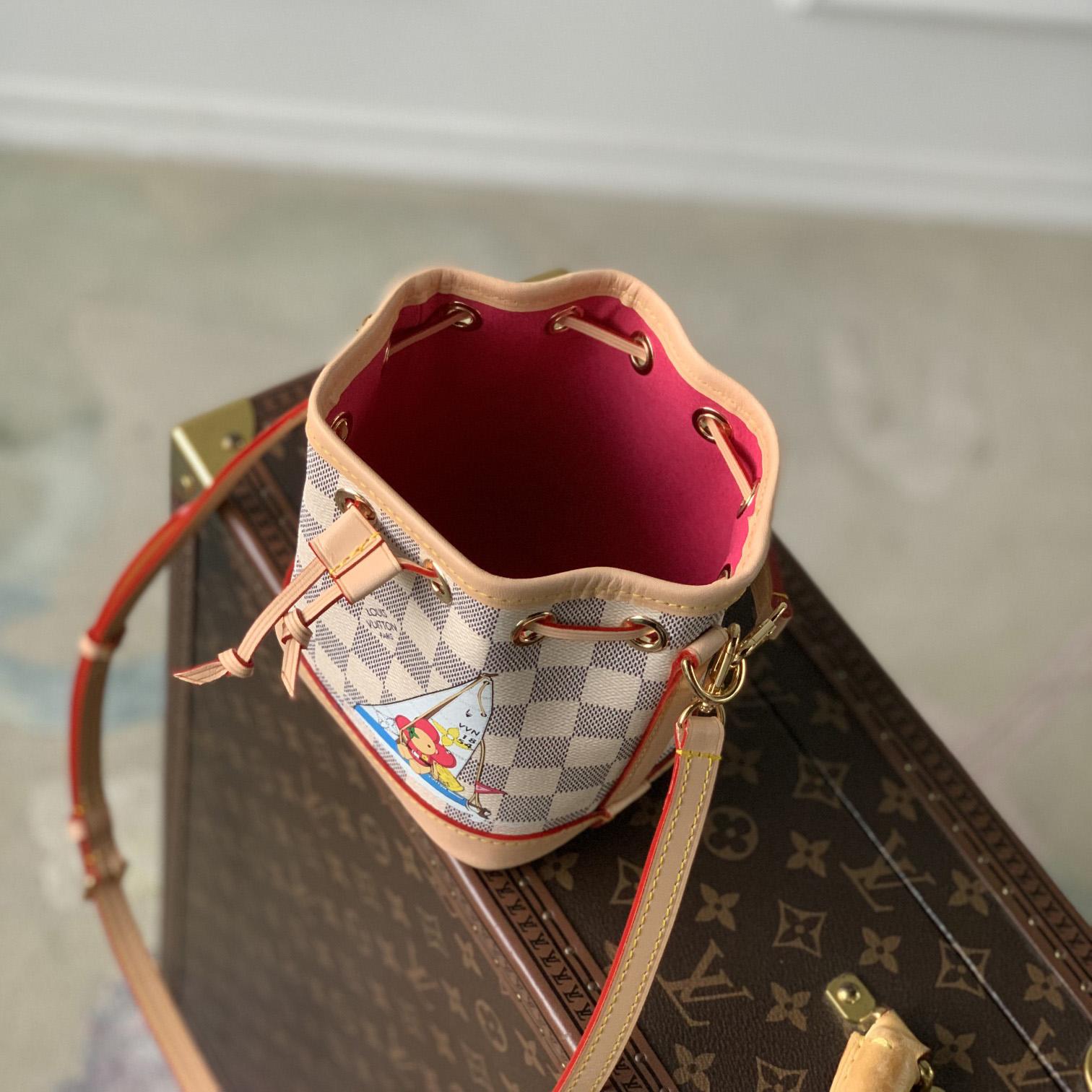 Louis Vuitton Sac Nano Noé   (13-16-10cm)  N40511 - 