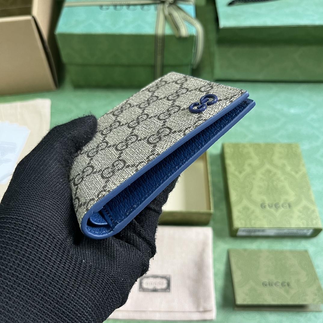 Gucci Wallet With GG Detail - 