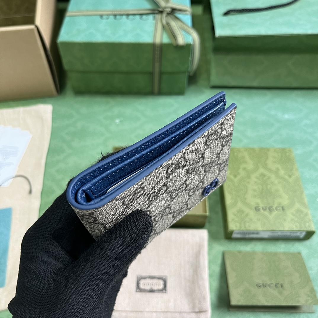 Gucci Wallet With GG Detail - 