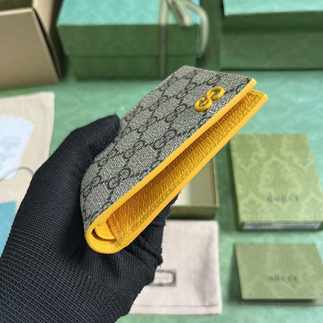 Gucci Wallet With GG Detail - 
