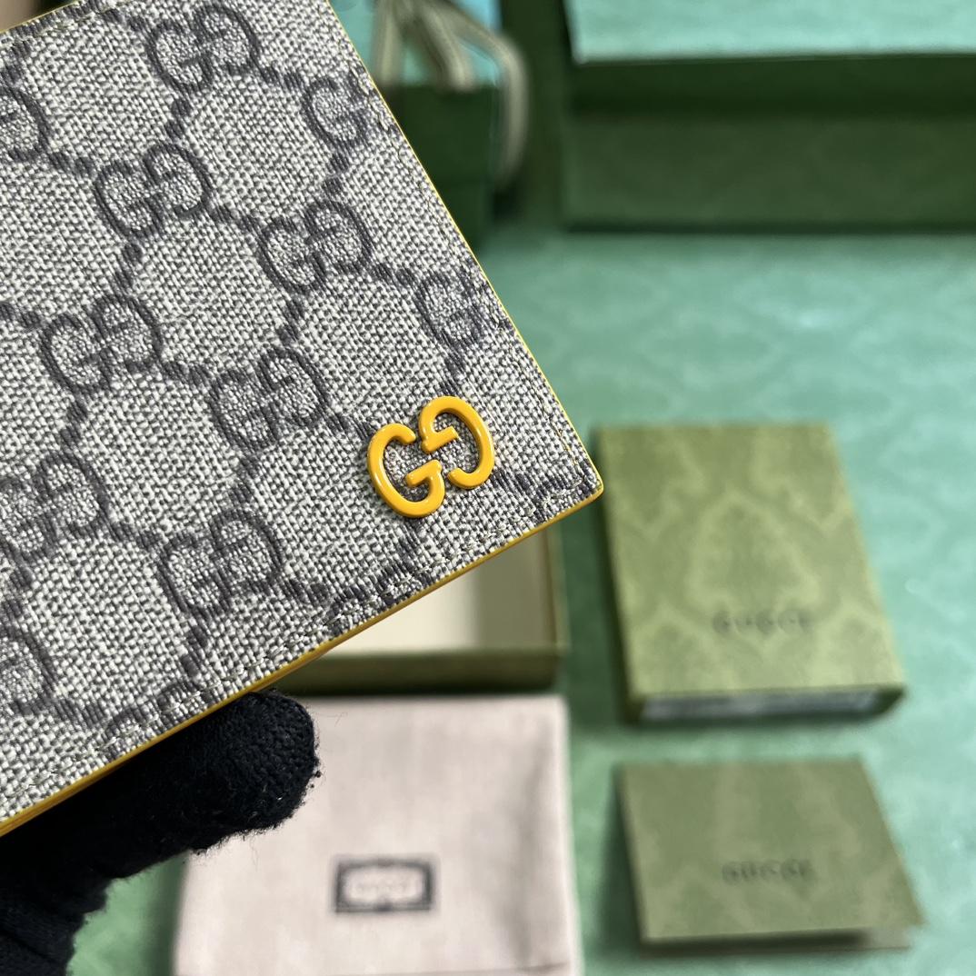 Gucci Wallet With GG Detail - 