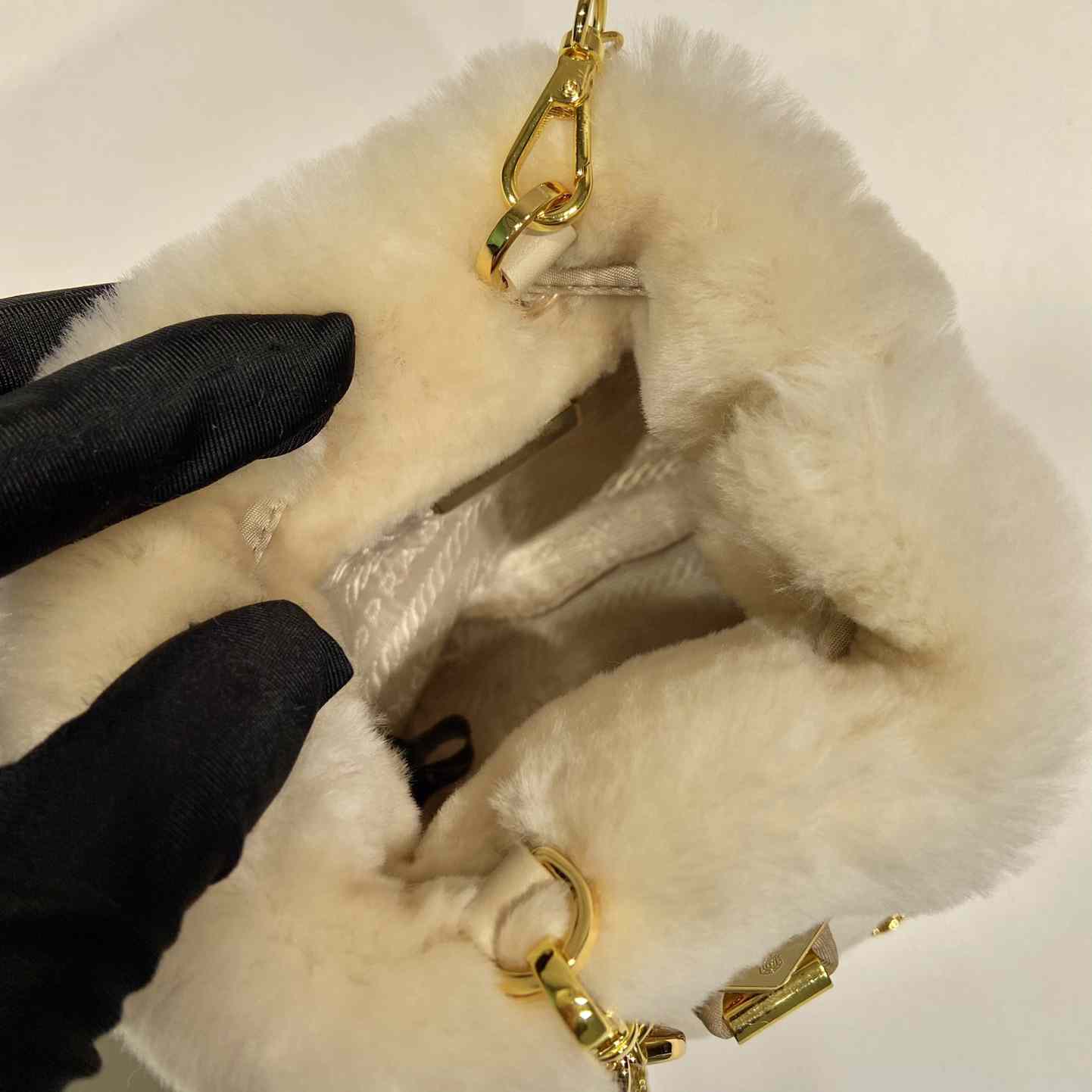 Prada Shearling Mini-pouch - 