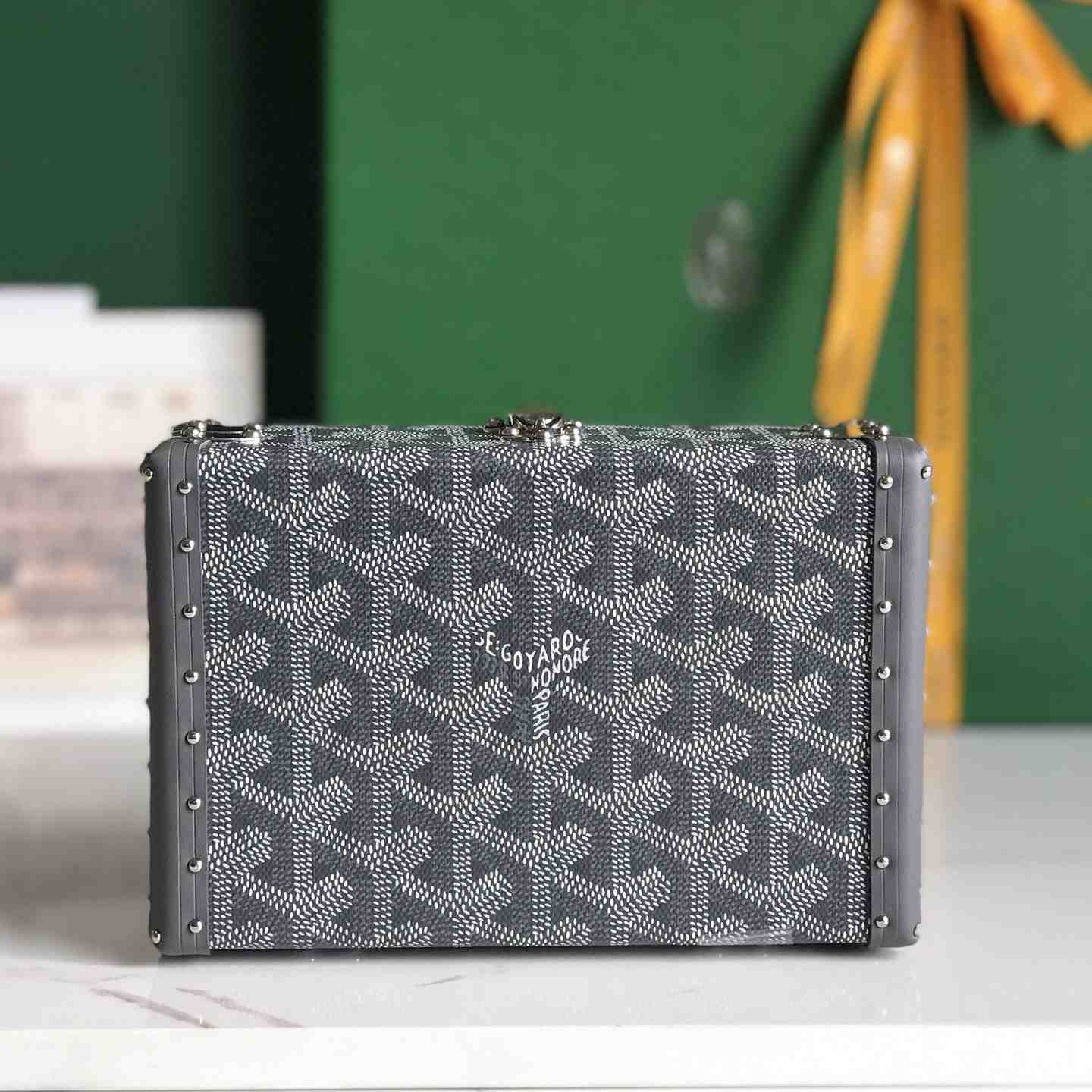 Goyard Minaudière Trunk Bag   - 
