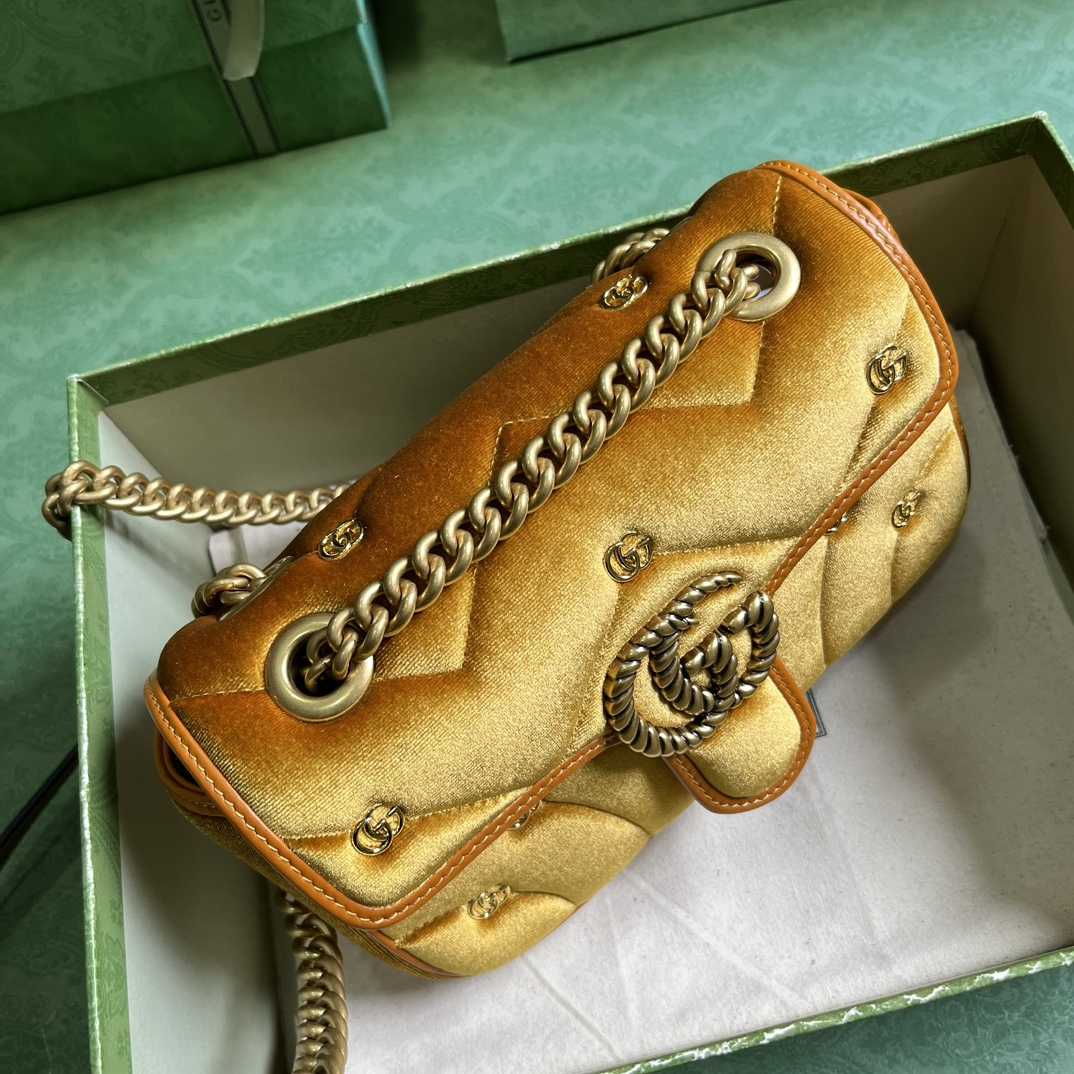 Gucci GG Marmont Mini Shoulder Bag - 