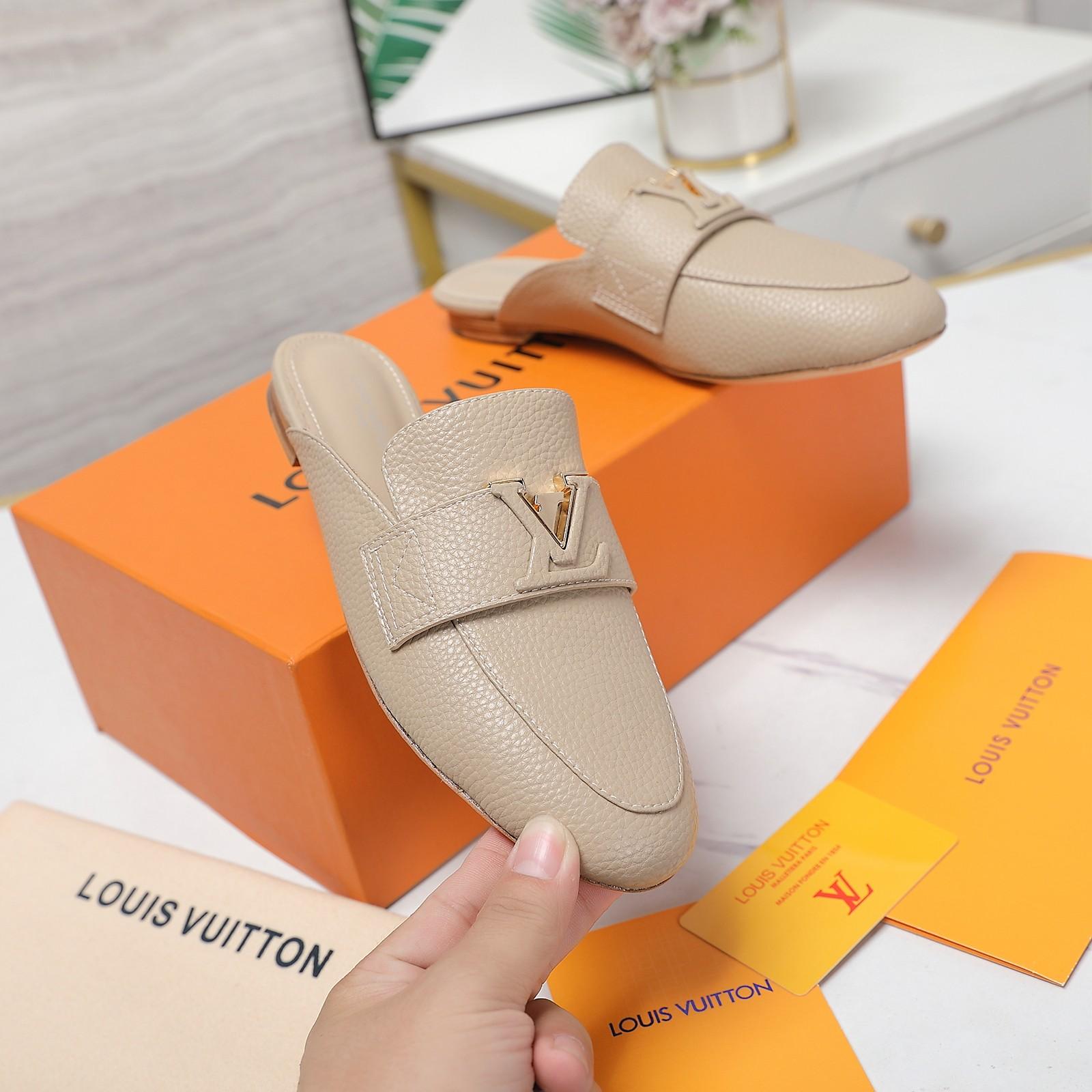 Louis Vuitton LV Capri Open Back Loafer - 