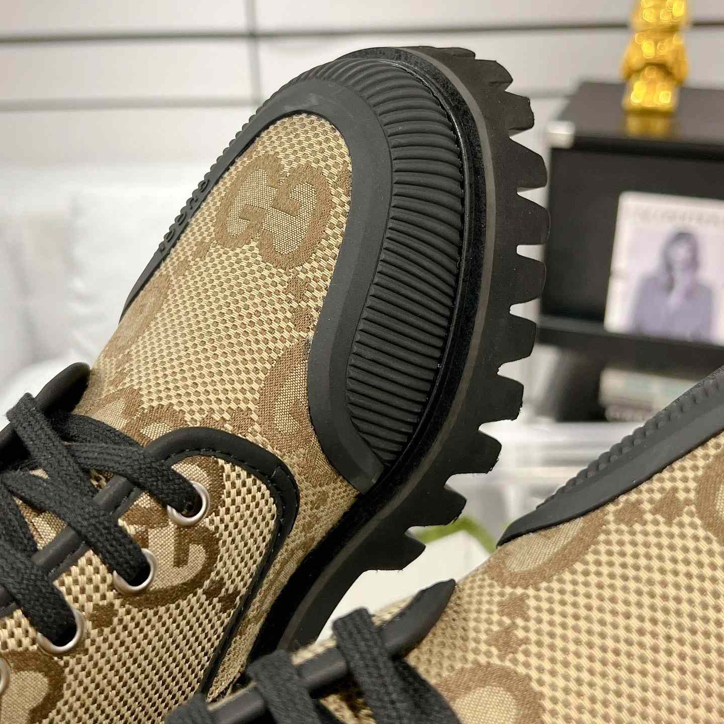 Gucci Original GG Canvas Boots  - 