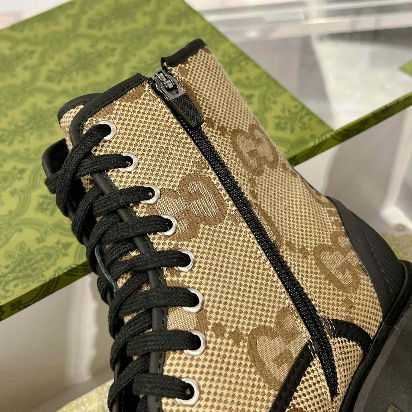 Gucci Original GG Canvas Boots  - 