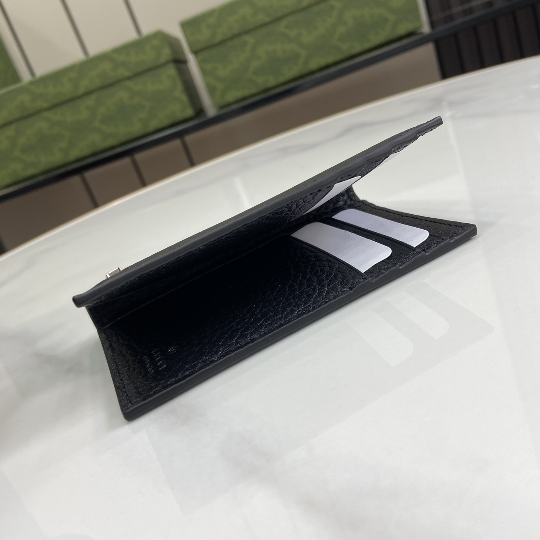 Gucci Long Card Case With Gucci Logo  - 