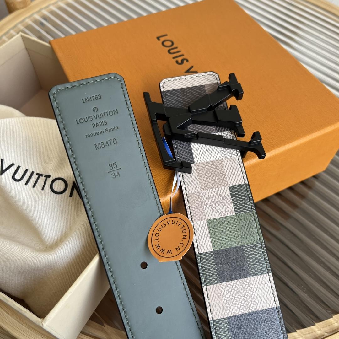 Louis Vuitton LV Mega Pixel 40mm Reversible Belt - 