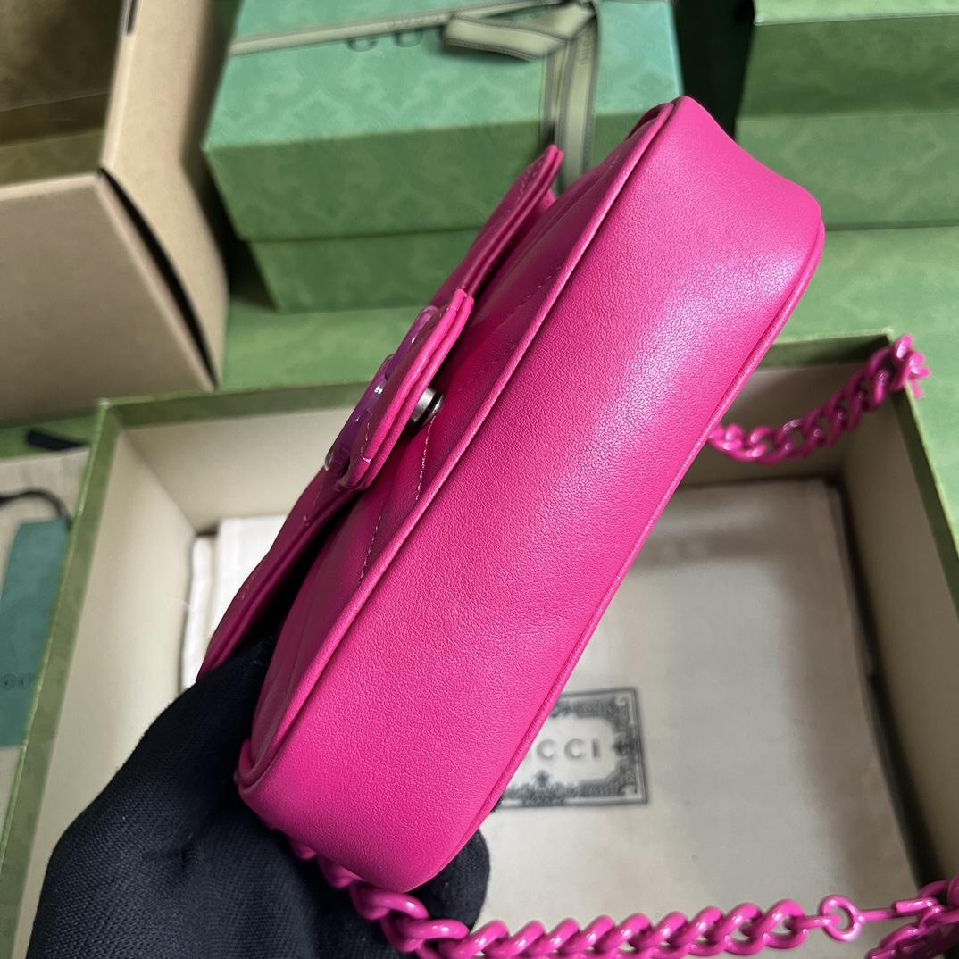 Gucci GG Marmont Belt Bag(16.5-10.2-5.1CM) - 