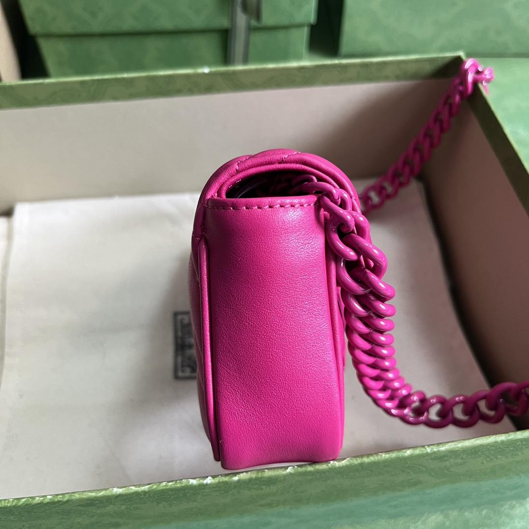 Gucci GG Marmont Belt Bag(16.5-10.2-5.1CM) - 
