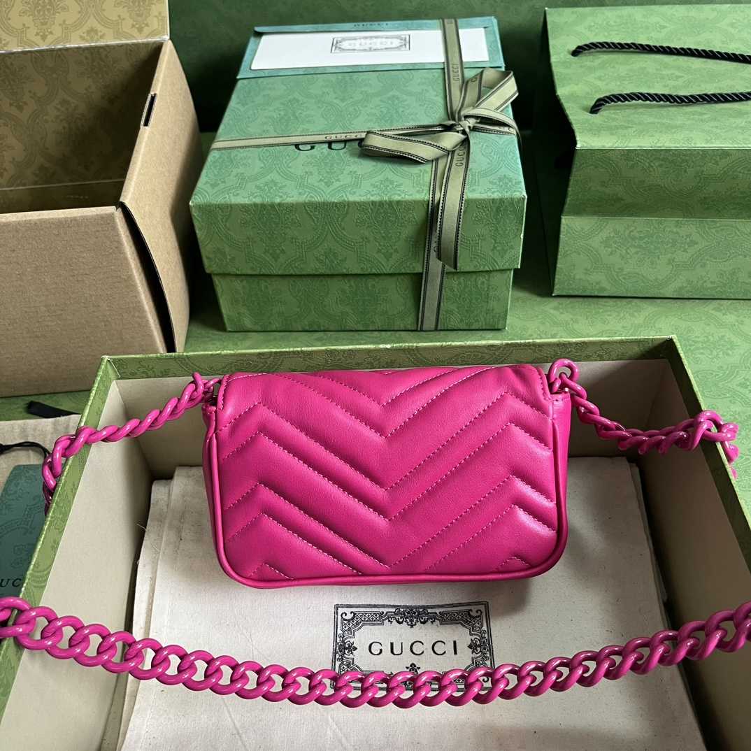 Gucci GG Marmont Belt Bag(16.5-10.2-5.1CM) - 