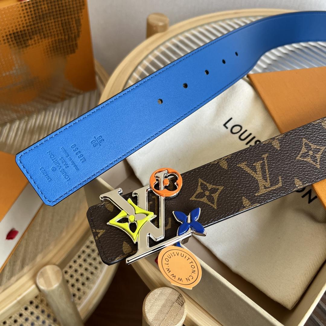 Louis Vuitton LV Blossom 40mm Reversible Belt    M8350U - 