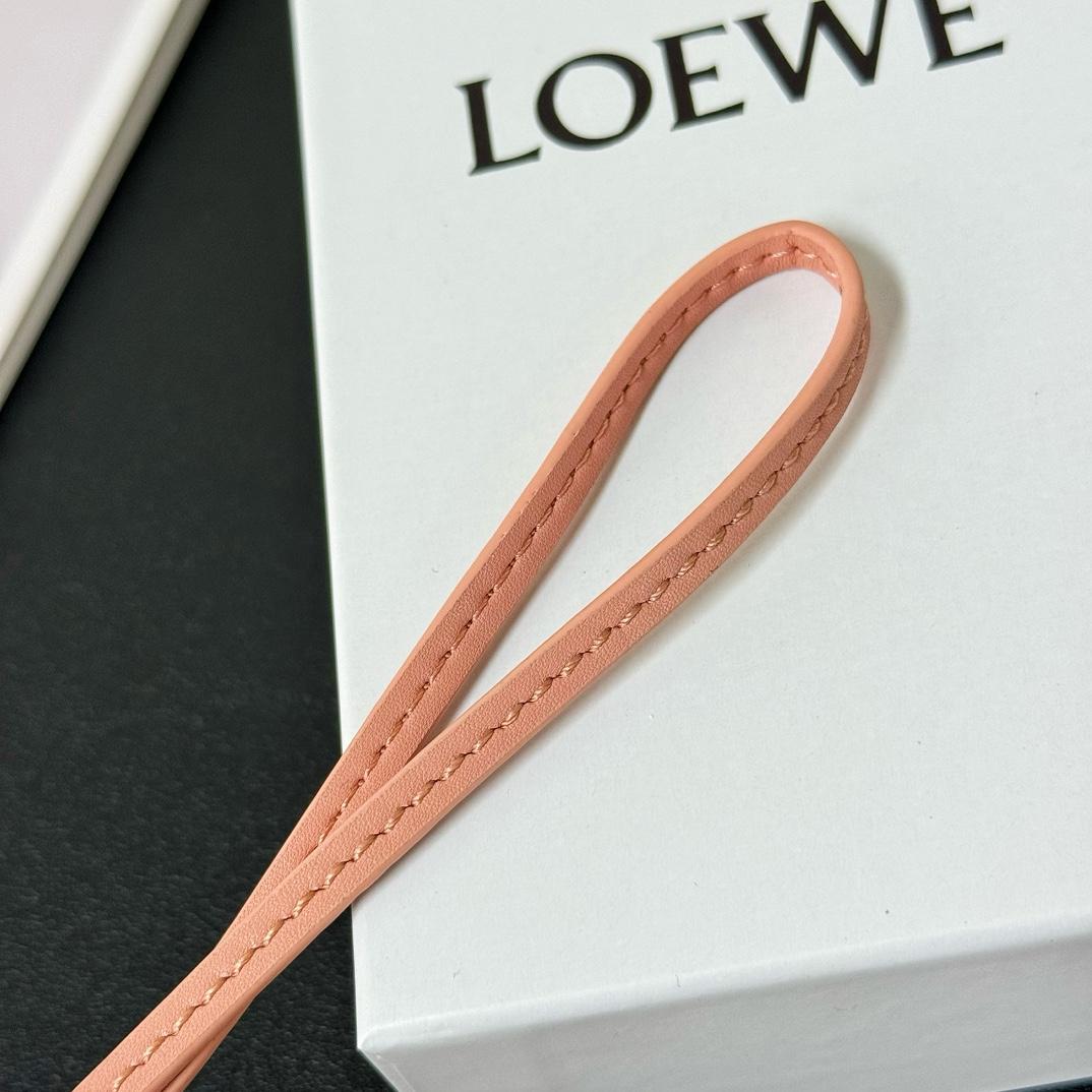Loewe Pig Charm In Felt - 