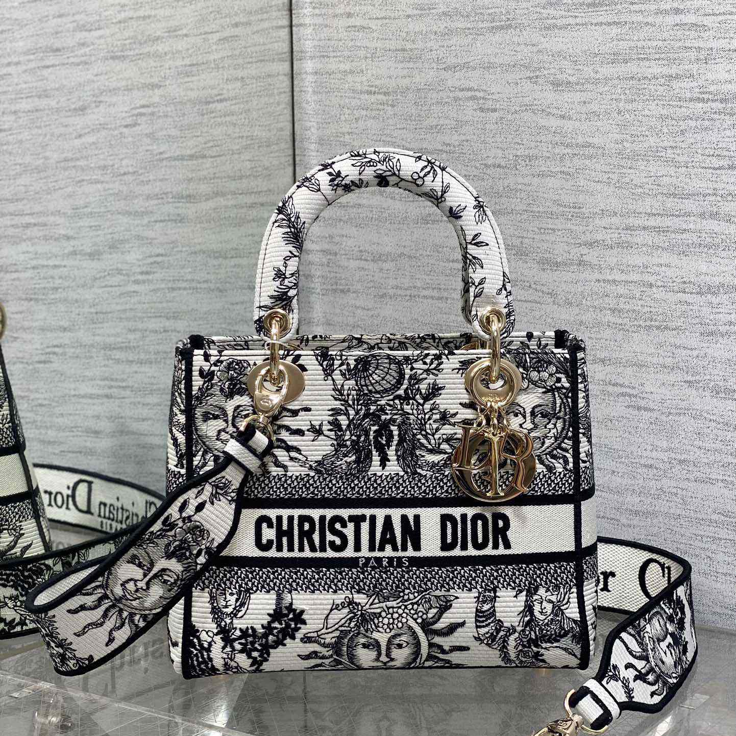 Dior Medium Lady D-Lite Bag - DesignerGu