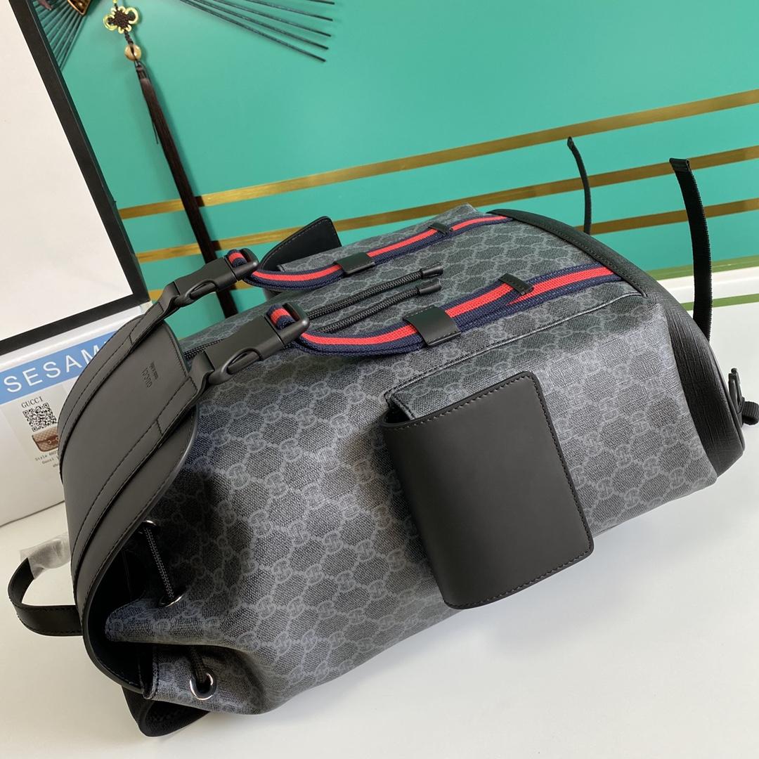 Gucci GG Black Backpack - 