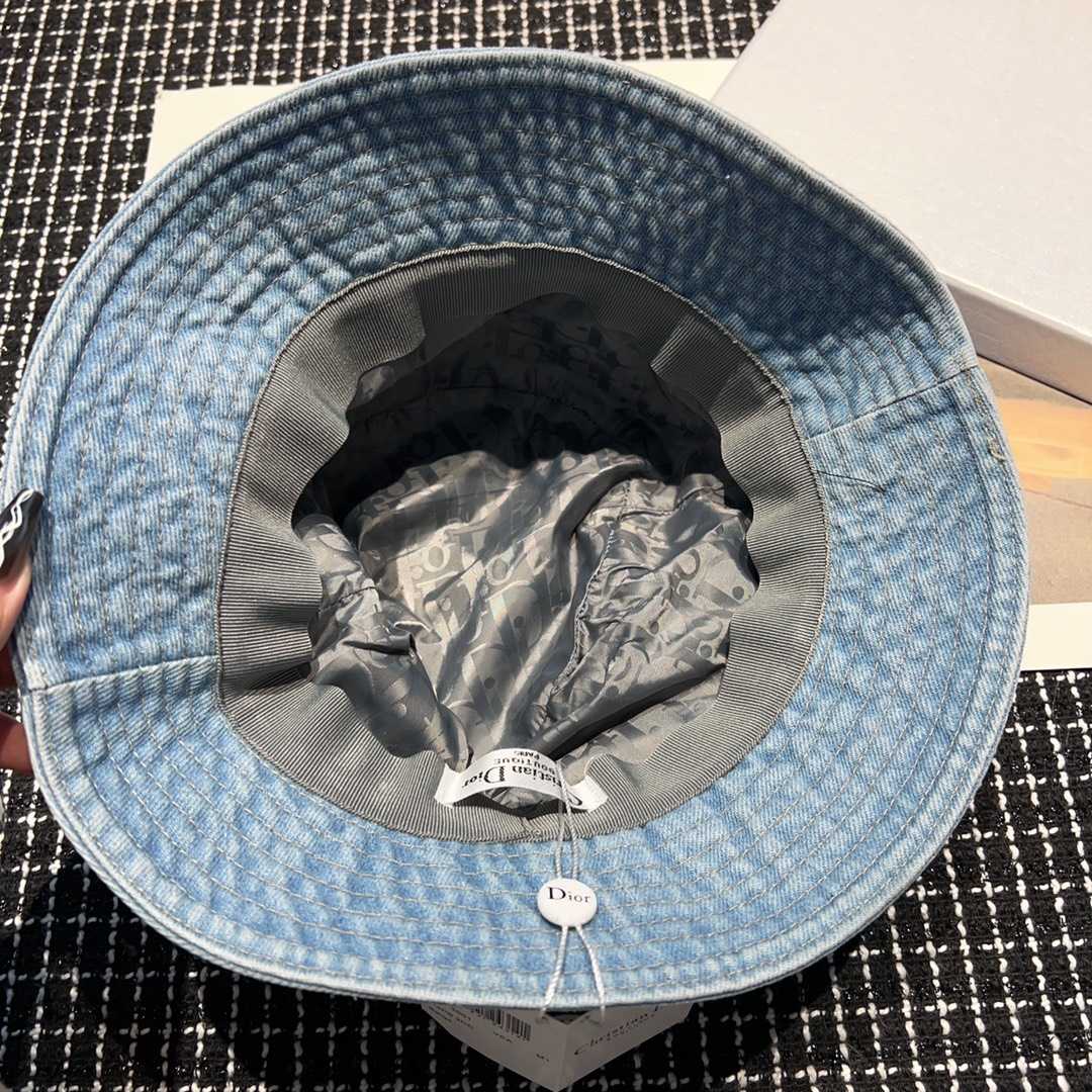 Dior Denim Bucket Hat - 