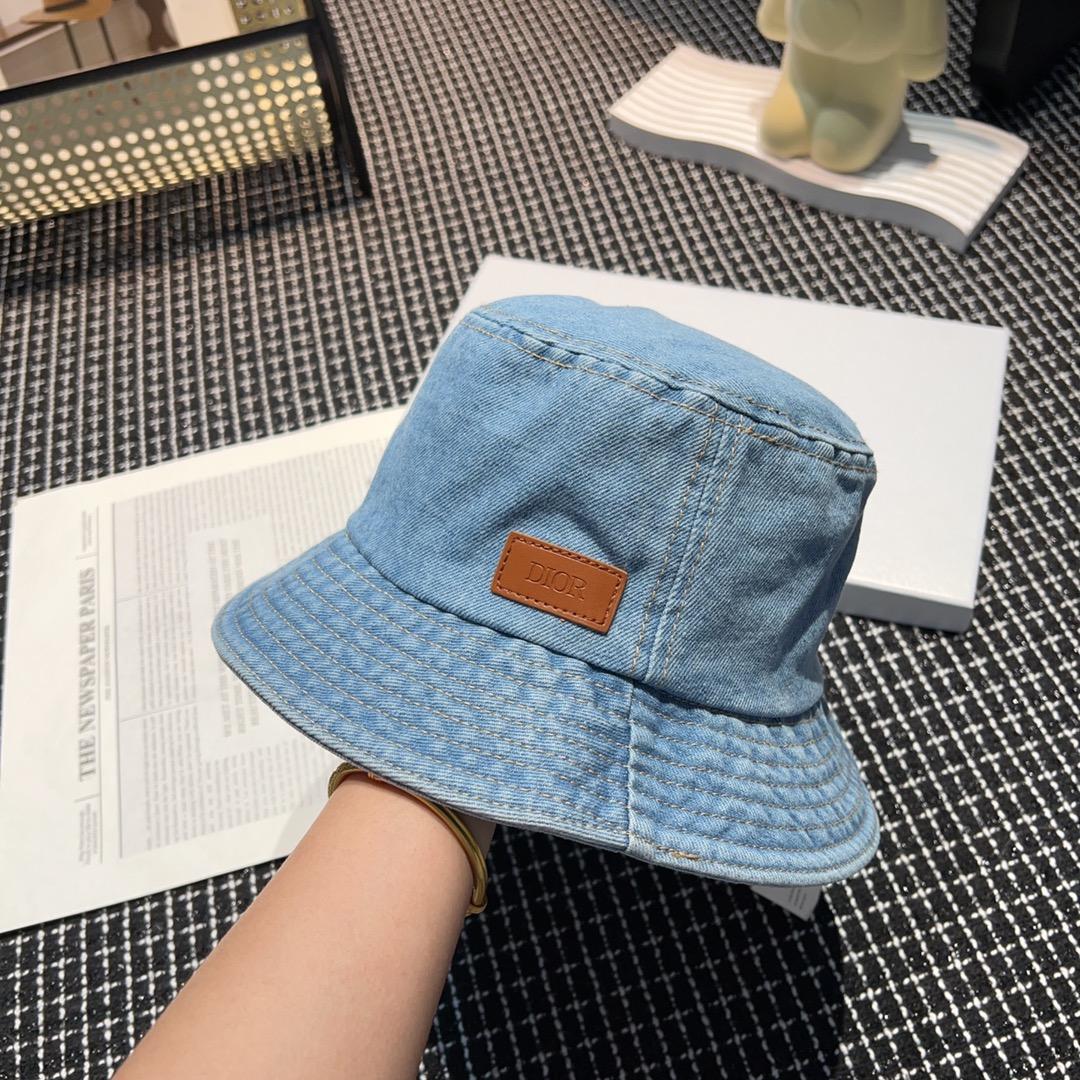 Dior Denim Bucket Hat - 