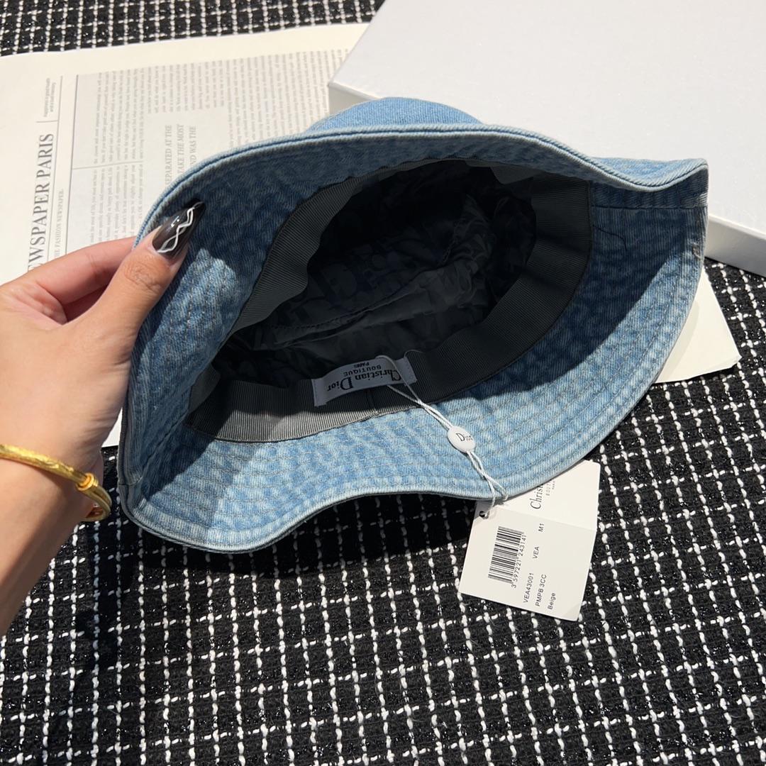Dior Denim Bucket Hat - 