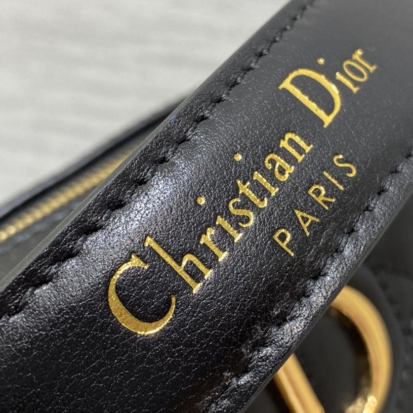 Dior Small Dior Caro Top Handle Camera Bag - 