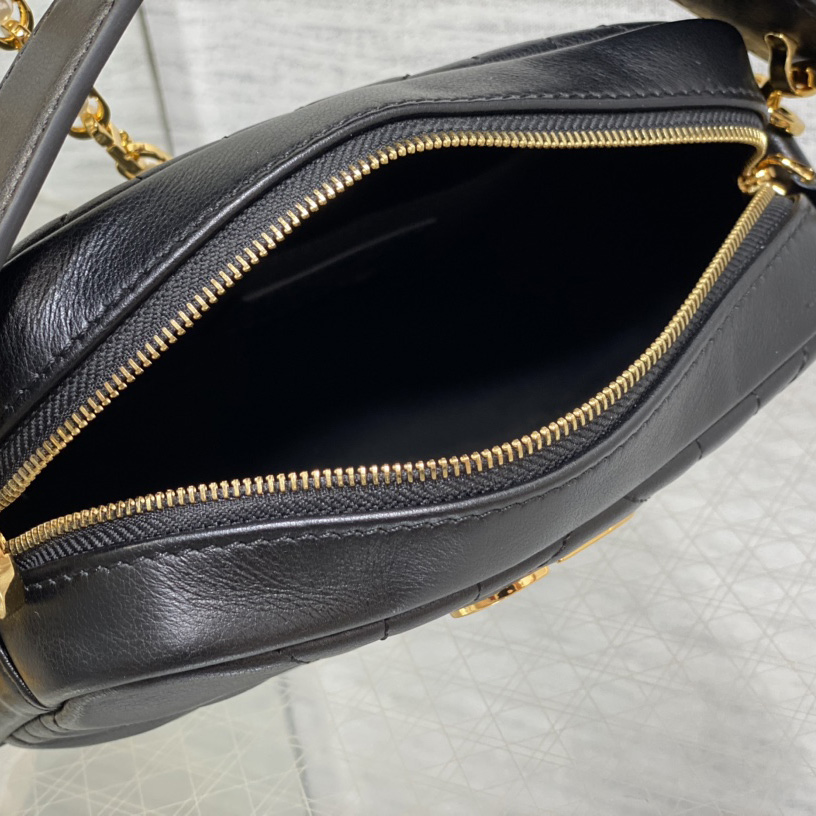 Dior Small Dior Caro Top Handle Camera Bag - 