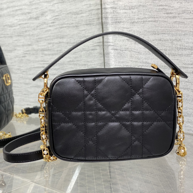 Dior Small Dior Caro Top Handle Camera Bag - 