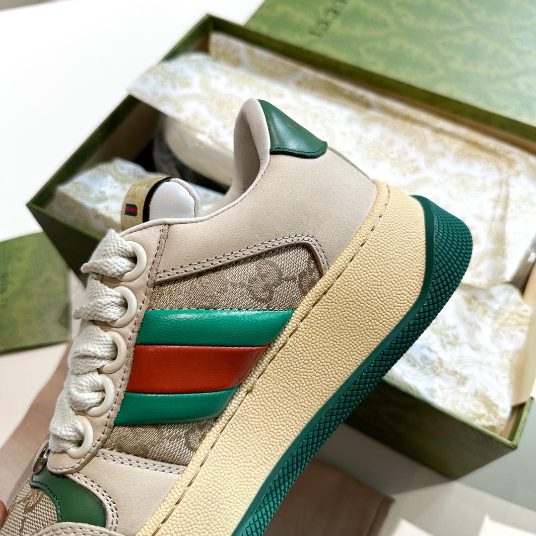 Gucci Screener Trainer With Web - DesignerGu