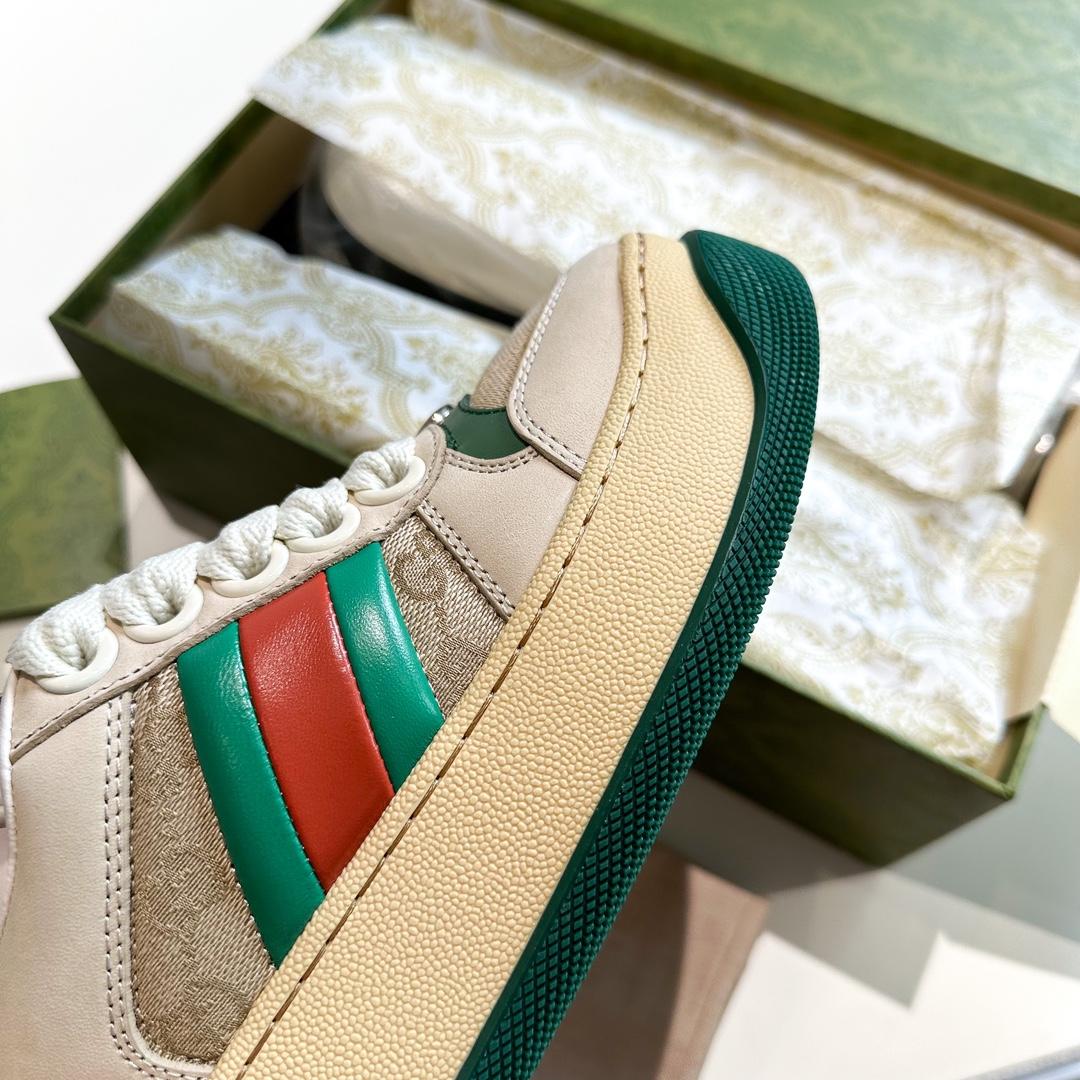 Gucci Screener Trainer With Web - DesignerGu