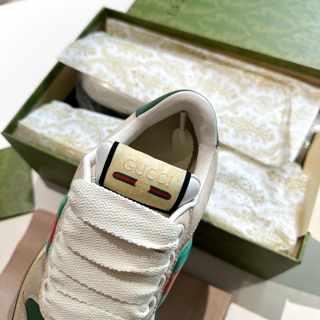 Gucci Screener Trainer With Web - DesignerGu
