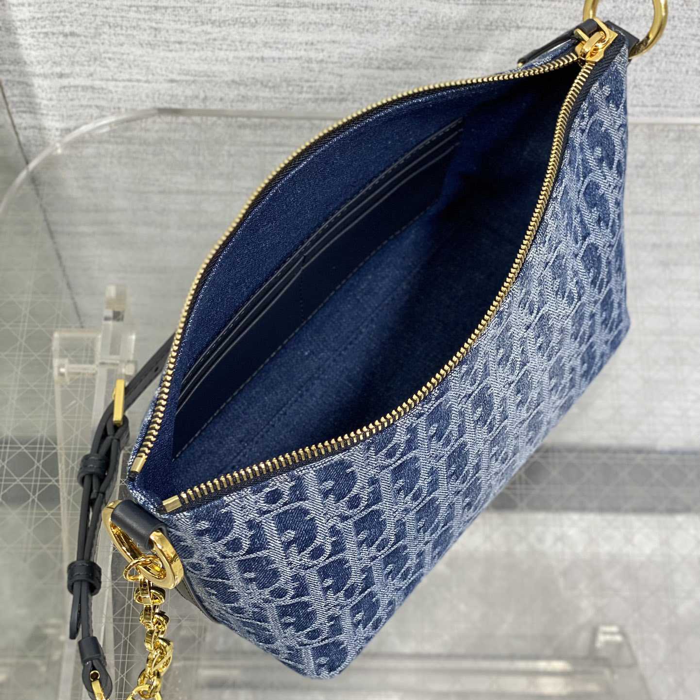 Dior Diorstar Hobo Bag With Chain - 