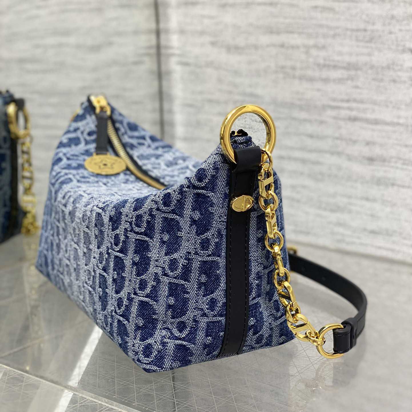 Dior Diorstar Hobo Bag With Chain - 