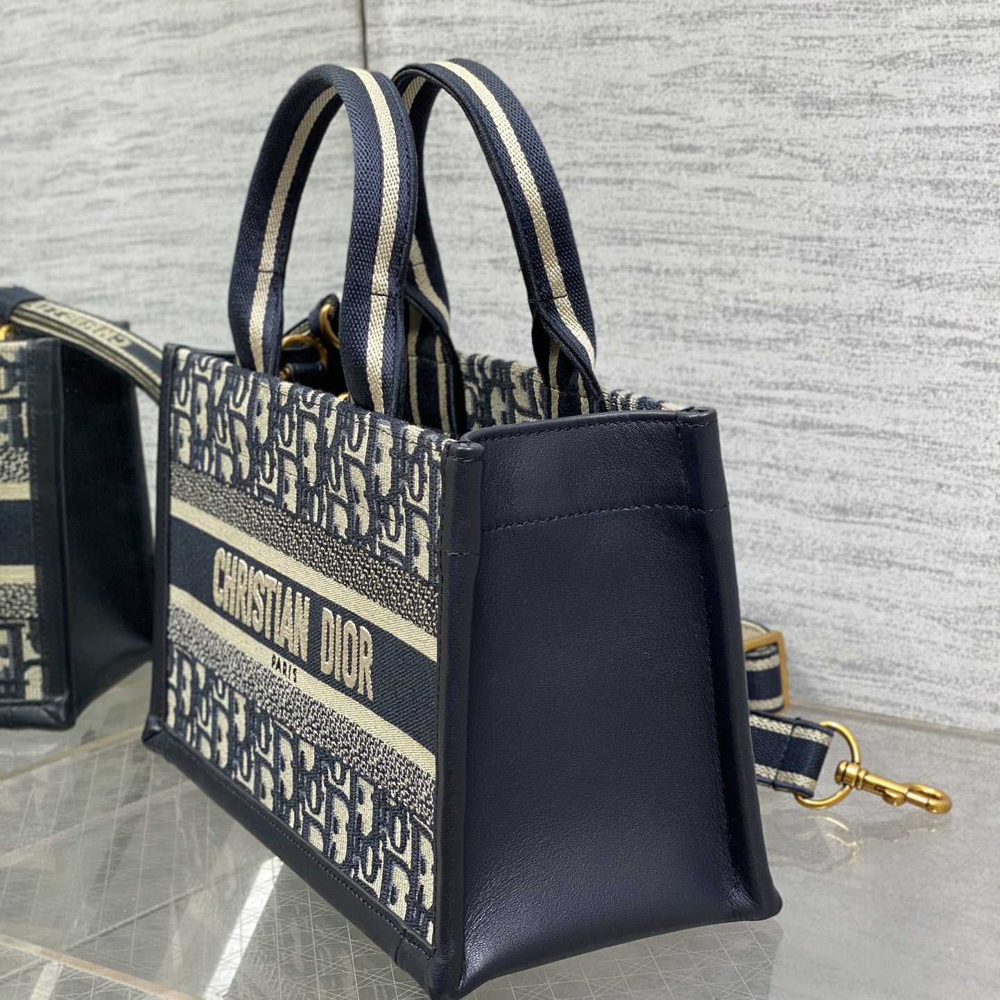 Dior East-West Dior Book Tote With Strap   - 
