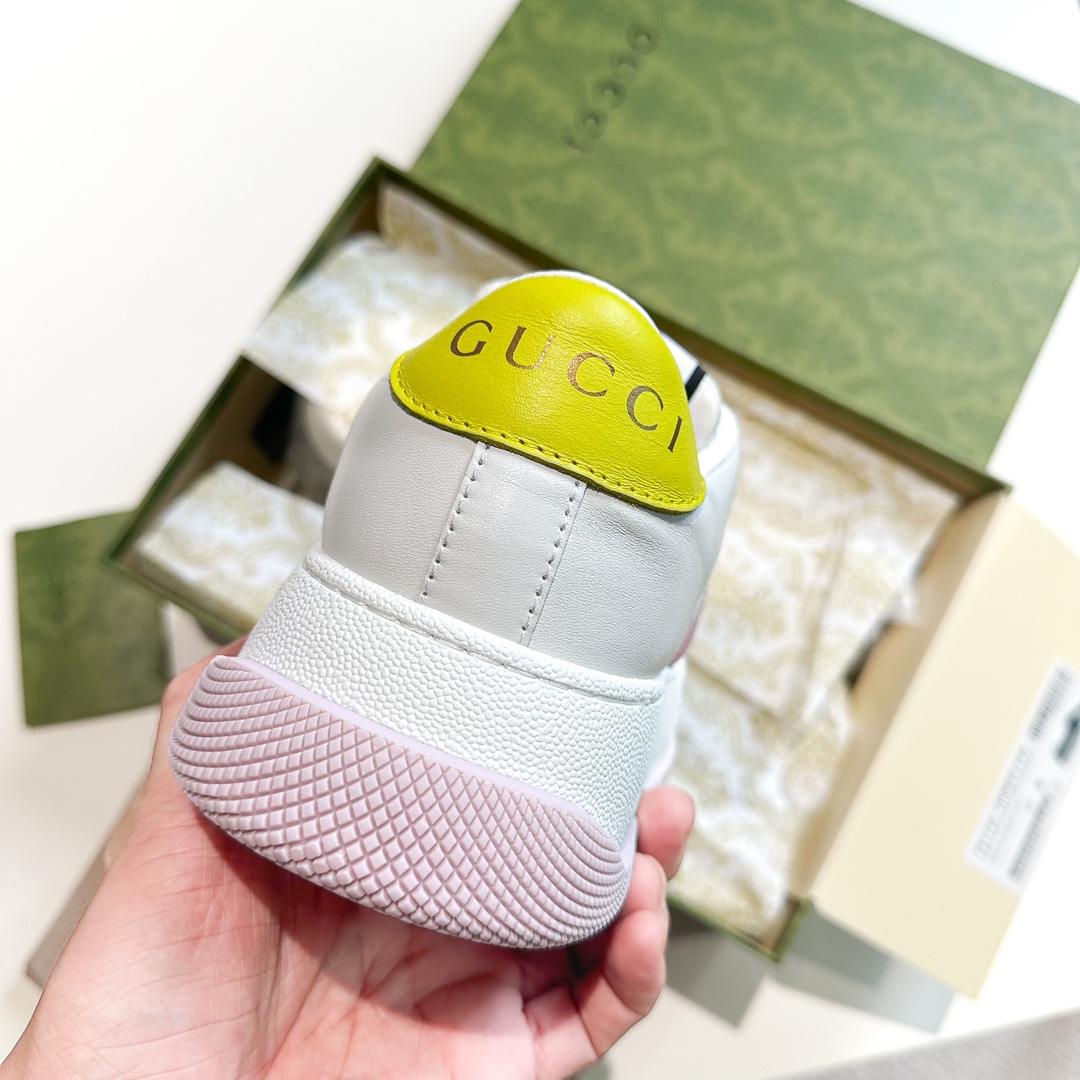 Gucci Screener Trainer With Web - DesignerGu