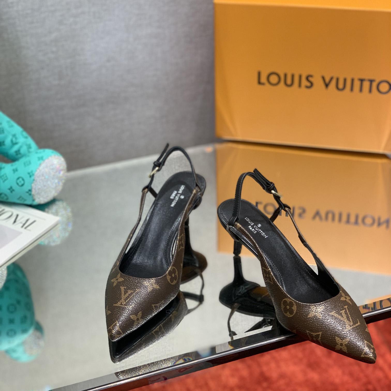 Louis Vuitton Cherie Slingback Pump - 